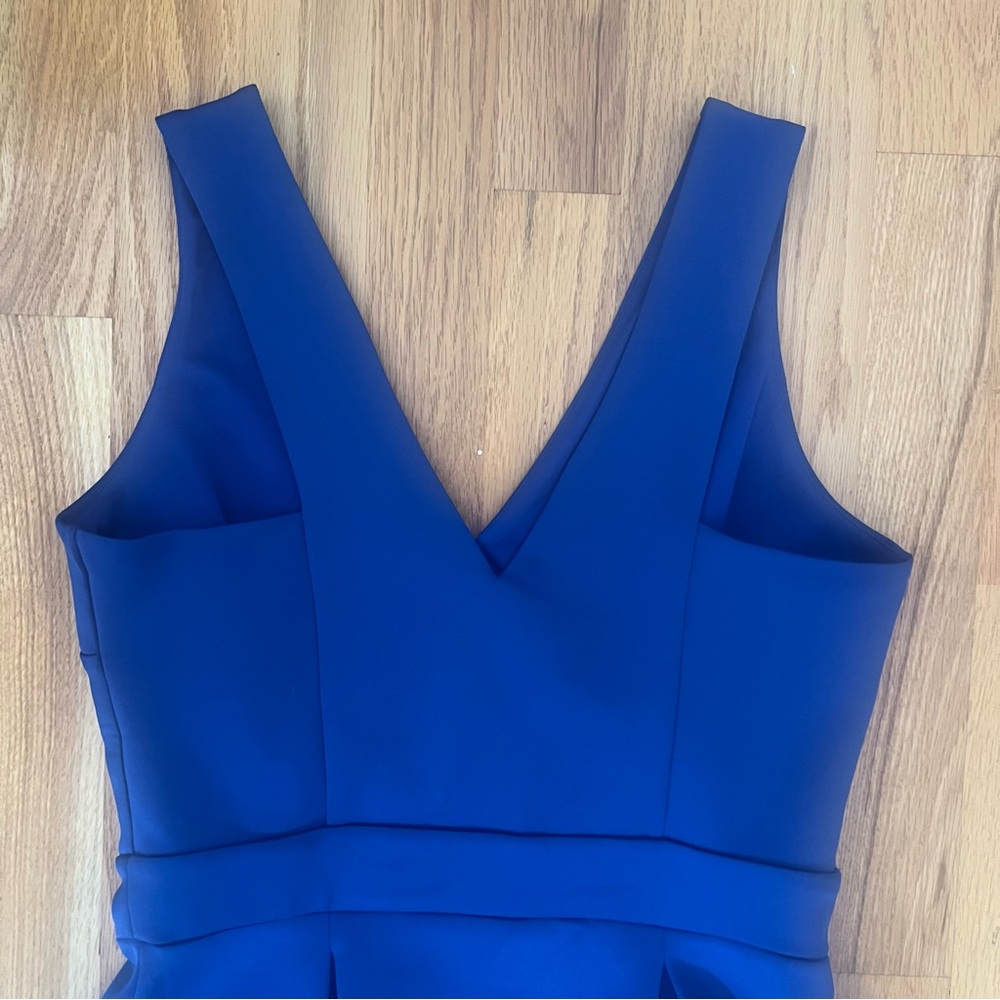 💙 Kalijati Royal Blue Pleated Mini Dress (Size M) - Picture 5 of 8